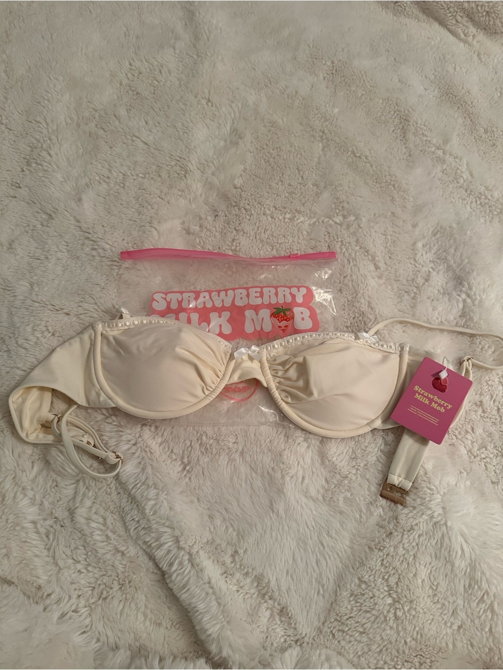 Strawberry Milk Mob Desert Cowgirl Top